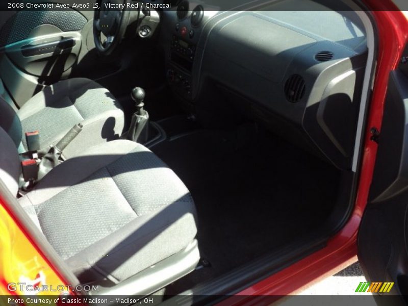 Victory Red / Charcoal 2008 Chevrolet Aveo Aveo5 LS