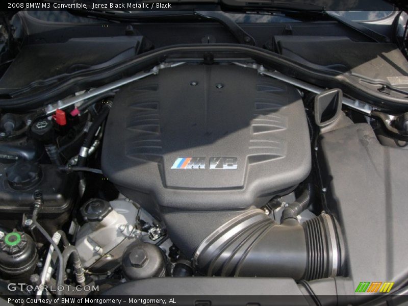 Jerez Black Metallic / Black 2008 BMW M3 Convertible