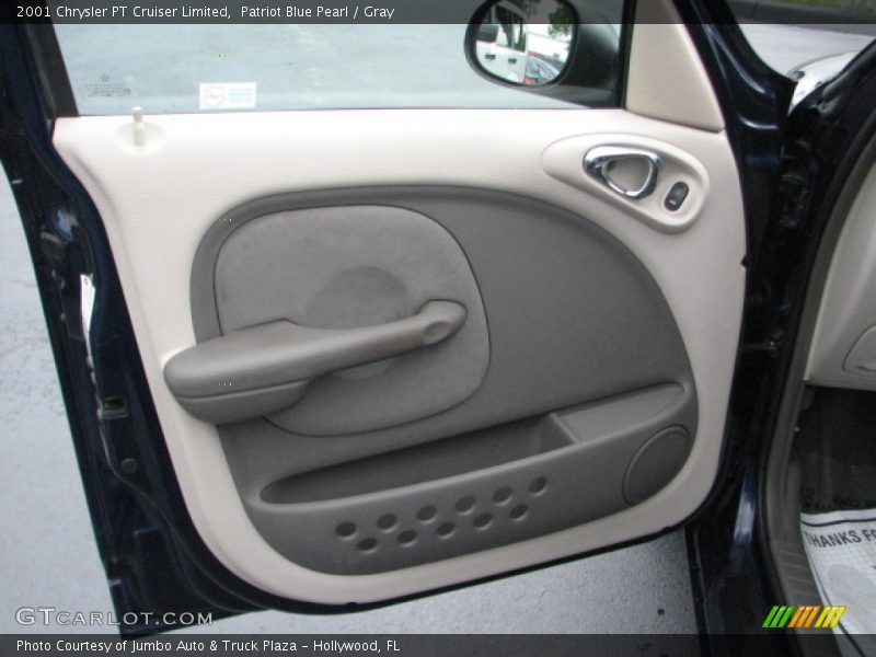 Patriot Blue Pearl / Gray 2001 Chrysler PT Cruiser Limited