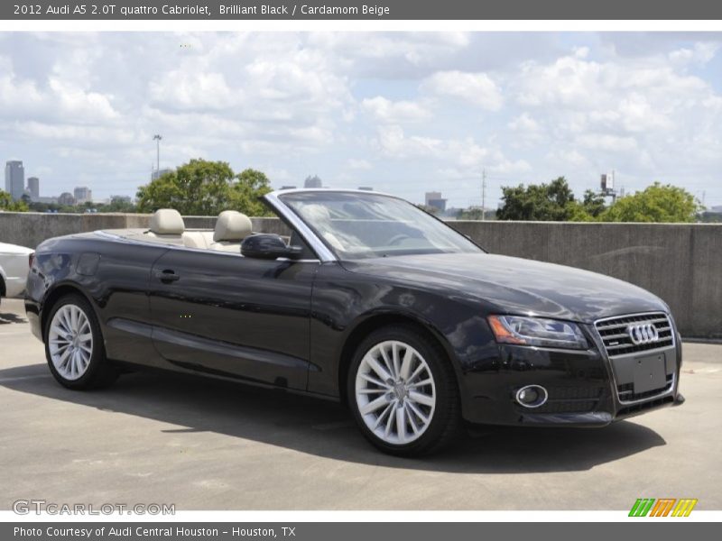 Front 3/4 View of 2012 A5 2.0T quattro Cabriolet