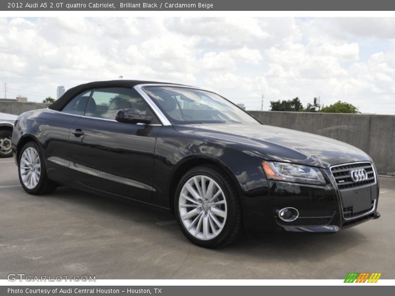 Front 3/4 View of 2012 A5 2.0T quattro Cabriolet