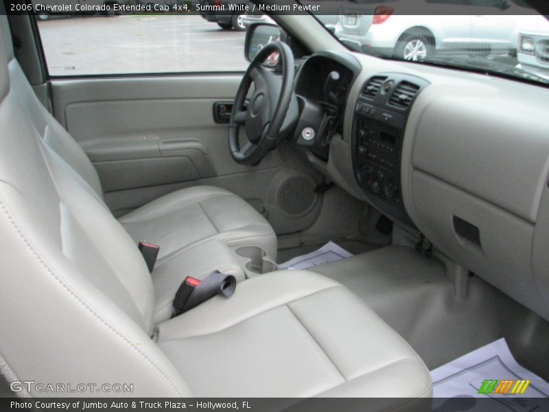  2006 Colorado Extended Cab 4x4 Medium Pewter Interior