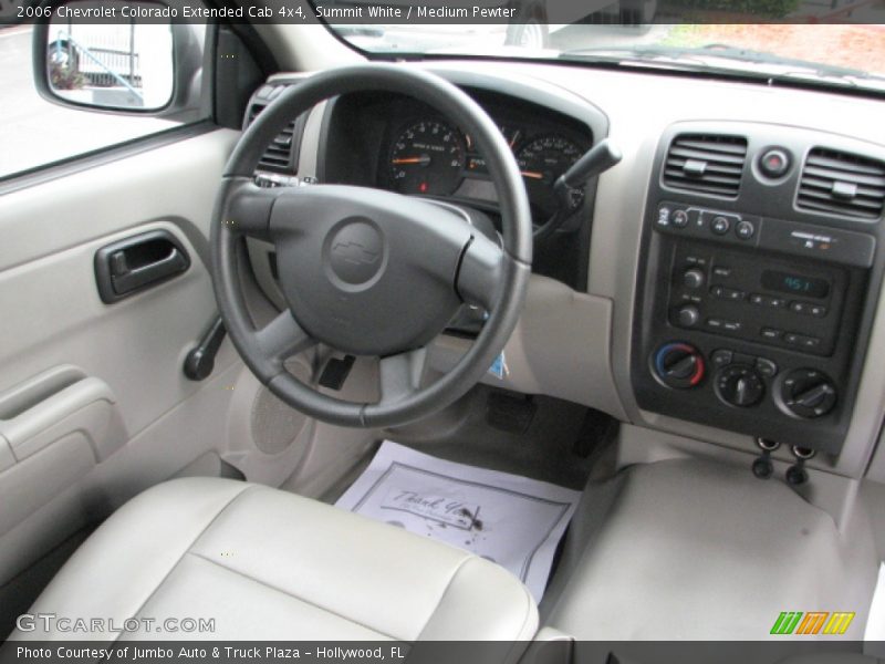 Dashboard of 2006 Colorado Extended Cab 4x4