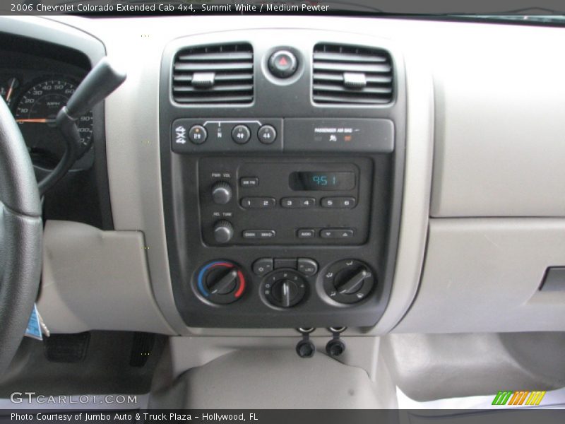 Controls of 2006 Colorado Extended Cab 4x4