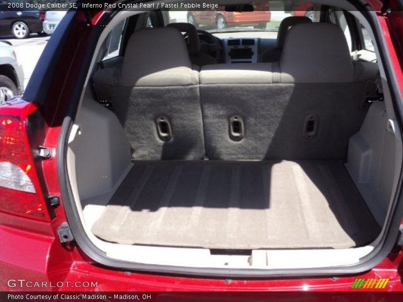 Inferno Red Crystal Pearl / Pastel Pebble Beige 2008 Dodge Caliber SE