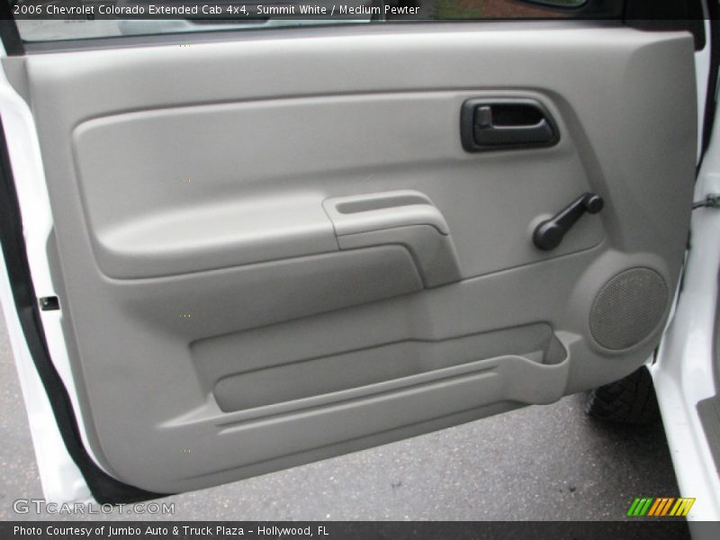 Summit White / Medium Pewter 2006 Chevrolet Colorado Extended Cab 4x4