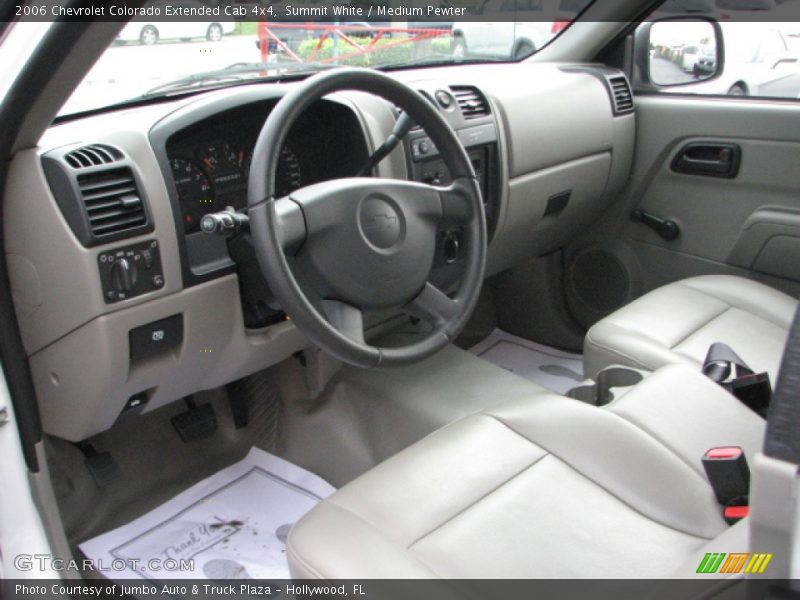 Medium Pewter Interior - 2006 Colorado Extended Cab 4x4 