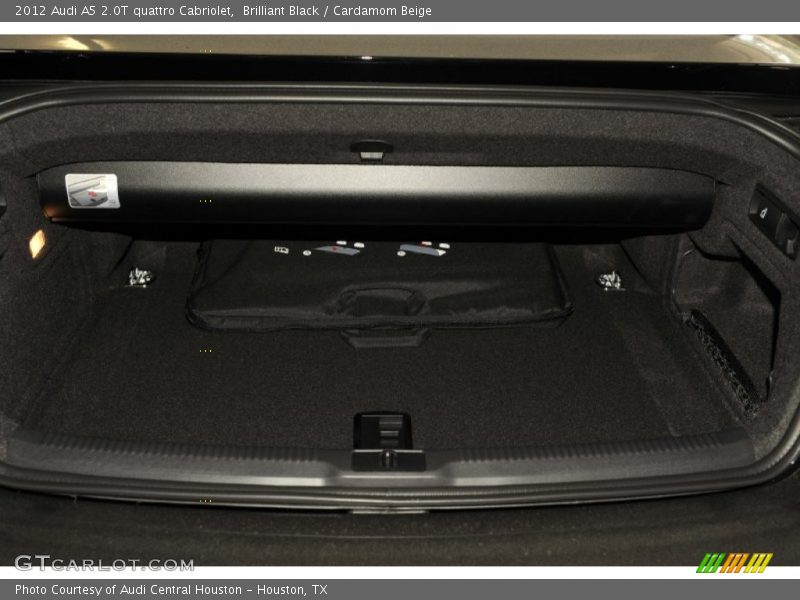 Brilliant Black / Cardamom Beige 2012 Audi A5 2.0T quattro Cabriolet