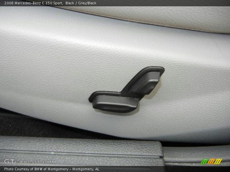 Black / Grey/Black 2008 Mercedes-Benz C 350 Sport