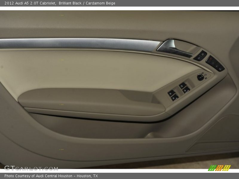 Brilliant Black / Cardamom Beige 2012 Audi A5 2.0T Cabriolet
