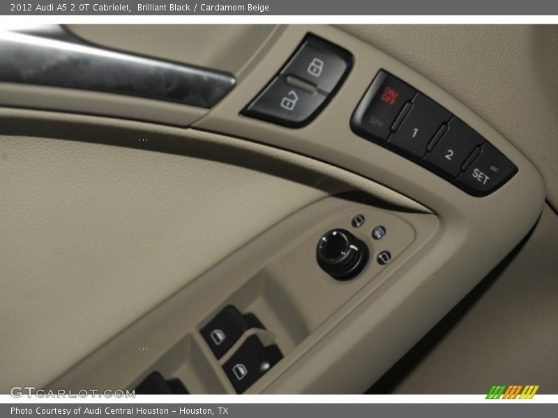 Brilliant Black / Cardamom Beige 2012 Audi A5 2.0T Cabriolet