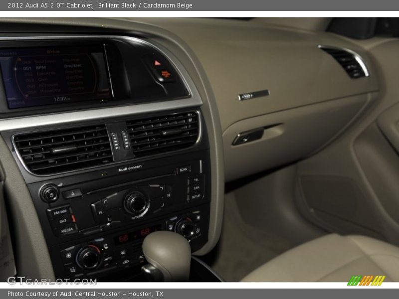 Brilliant Black / Cardamom Beige 2012 Audi A5 2.0T Cabriolet