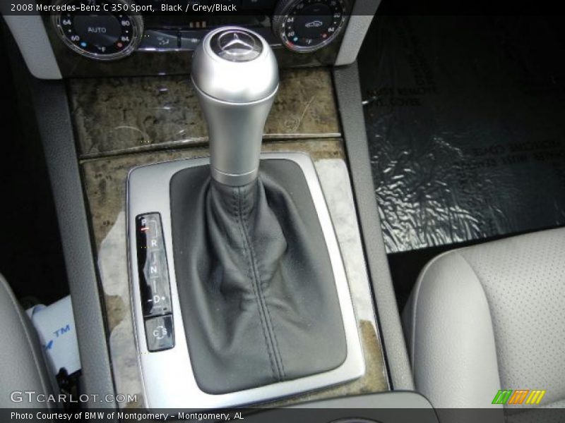 Black / Grey/Black 2008 Mercedes-Benz C 350 Sport