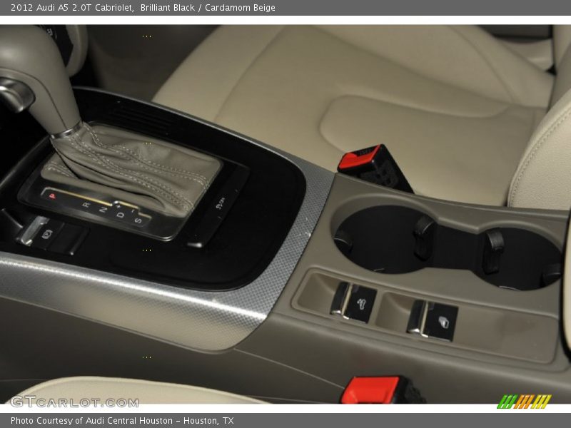 Brilliant Black / Cardamom Beige 2012 Audi A5 2.0T Cabriolet