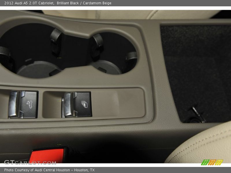 Brilliant Black / Cardamom Beige 2012 Audi A5 2.0T Cabriolet