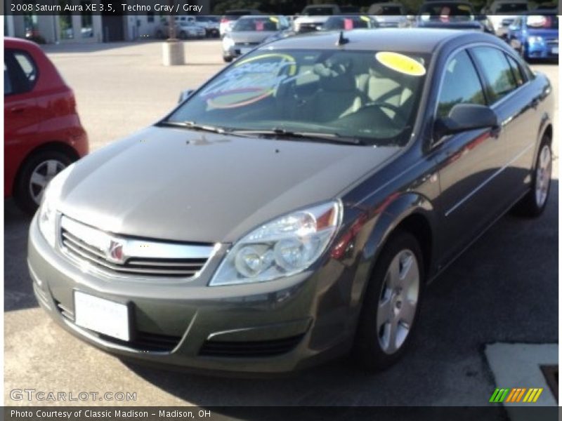 Techno Gray / Gray 2008 Saturn Aura XE 3.5