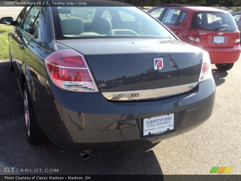 Techno Gray / Gray 2008 Saturn Aura XE 3.5