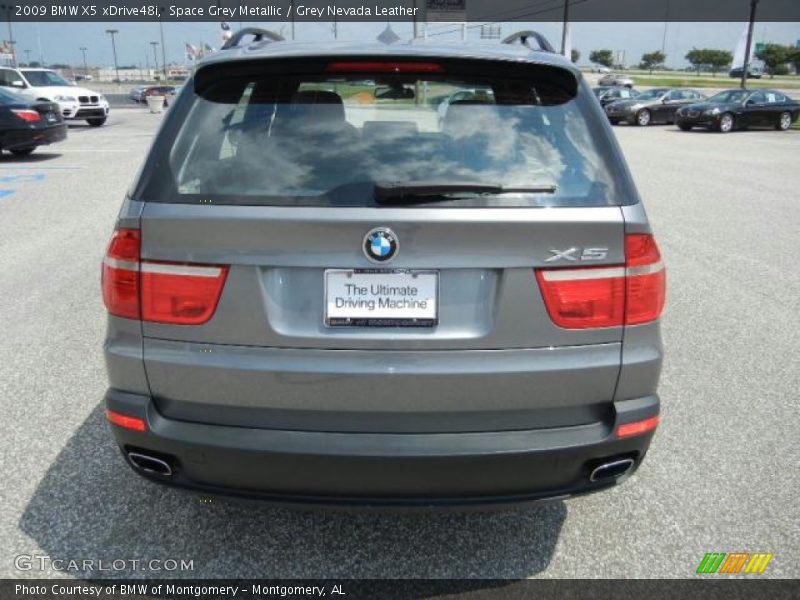 Space Grey Metallic / Grey Nevada Leather 2009 BMW X5 xDrive48i