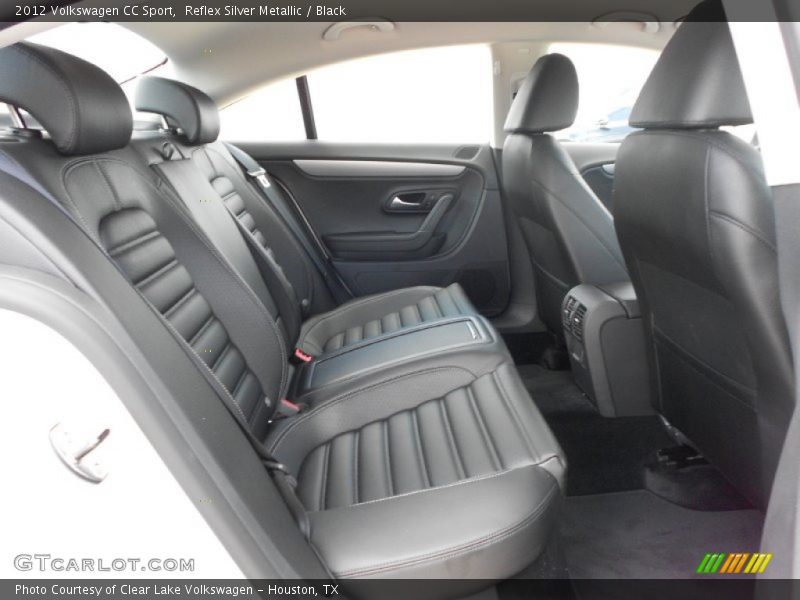 Reflex Silver Metallic / Black 2012 Volkswagen CC Sport