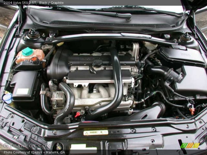  2004 S60 2.5T Engine - 2.5 Liter Turbocharged DOHC 20 Valve Inline 5 Cylinder