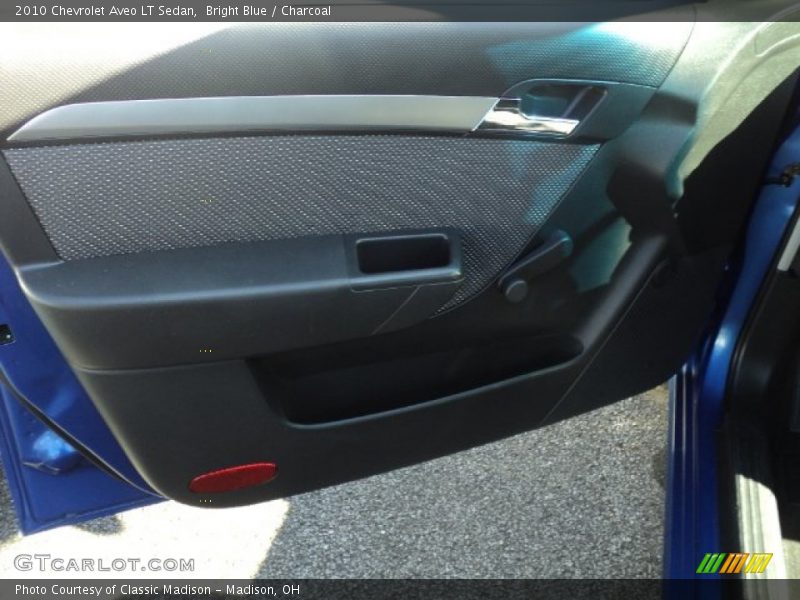 Bright Blue / Charcoal 2010 Chevrolet Aveo LT Sedan