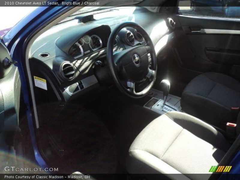 Bright Blue / Charcoal 2010 Chevrolet Aveo LT Sedan
