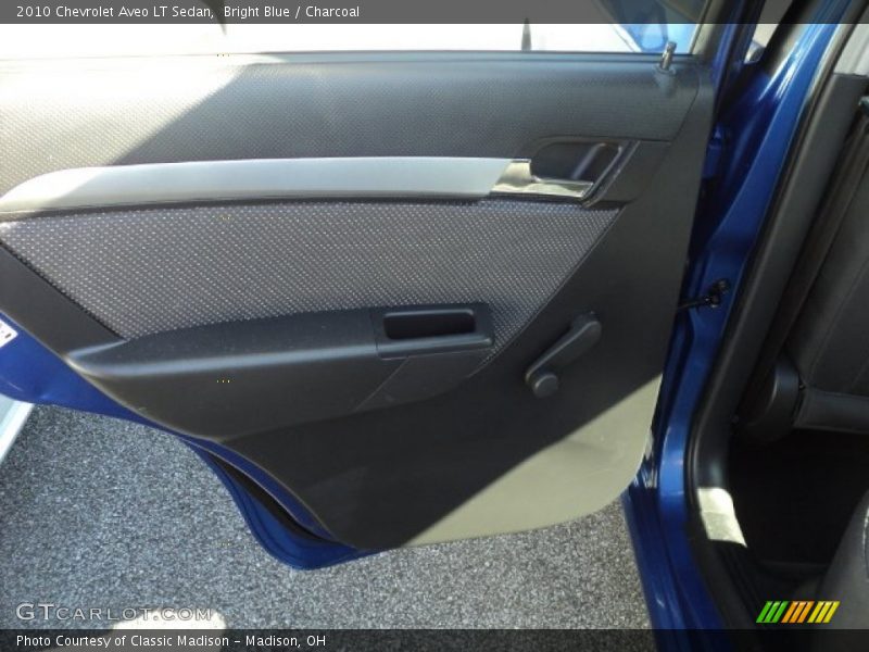 Bright Blue / Charcoal 2010 Chevrolet Aveo LT Sedan