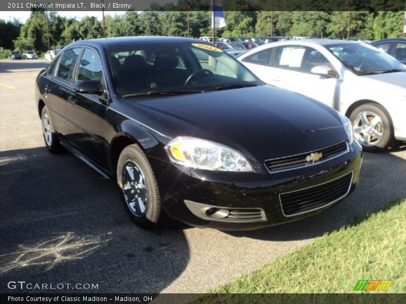 Black / Ebony 2011 Chevrolet Impala LT