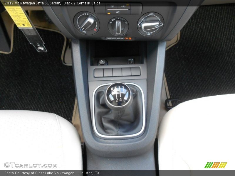  2012 Jetta SE Sedan 5 Speed Manual Shifter