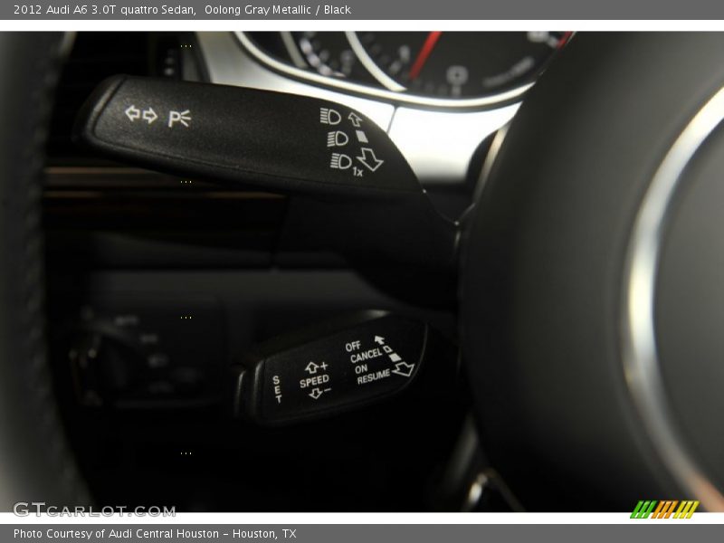 Oolong Gray Metallic / Black 2012 Audi A6 3.0T quattro Sedan