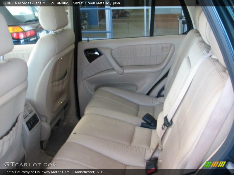 Everest Green Metallic / Java 2003 Mercedes-Benz ML 320 4Matic