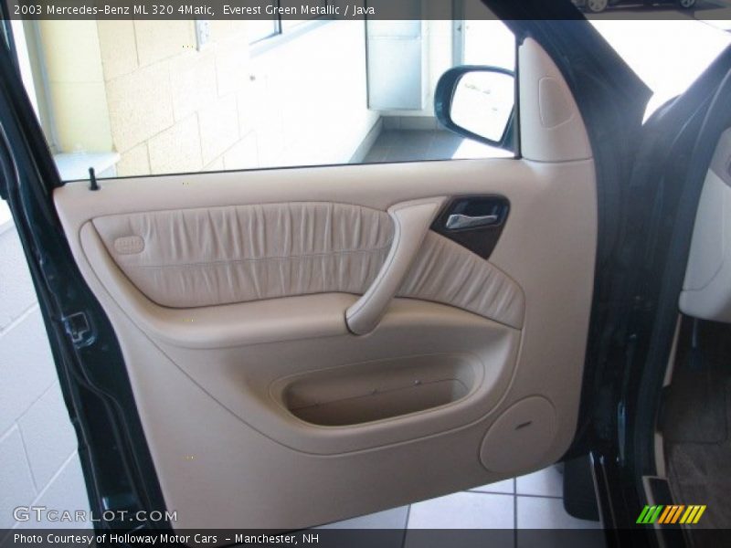 Everest Green Metallic / Java 2003 Mercedes-Benz ML 320 4Matic