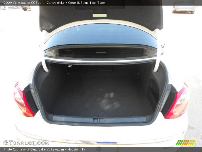 Candy White / Cornsilk Beige Two-Tone 2009 Volkswagen CC Sport