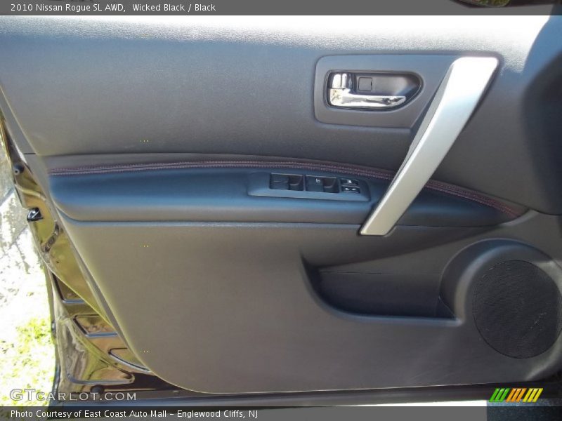 Wicked Black / Black 2010 Nissan Rogue SL AWD