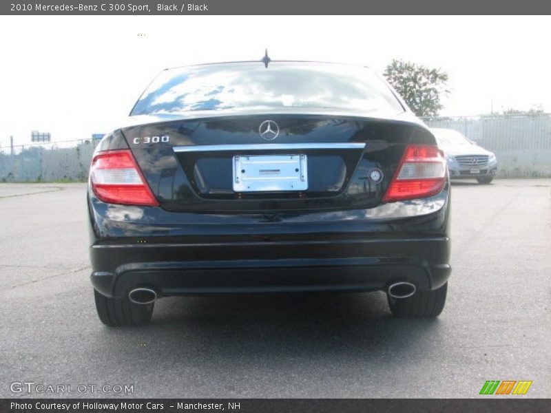 Black / Black 2010 Mercedes-Benz C 300 Sport