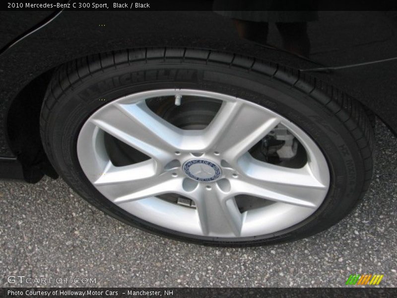 Black / Black 2010 Mercedes-Benz C 300 Sport