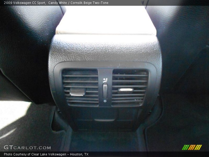 Candy White / Cornsilk Beige Two-Tone 2009 Volkswagen CC Sport