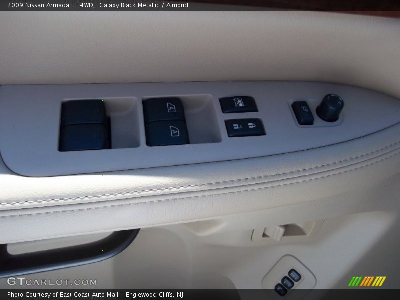 Galaxy Black Metallic / Almond 2009 Nissan Armada LE 4WD