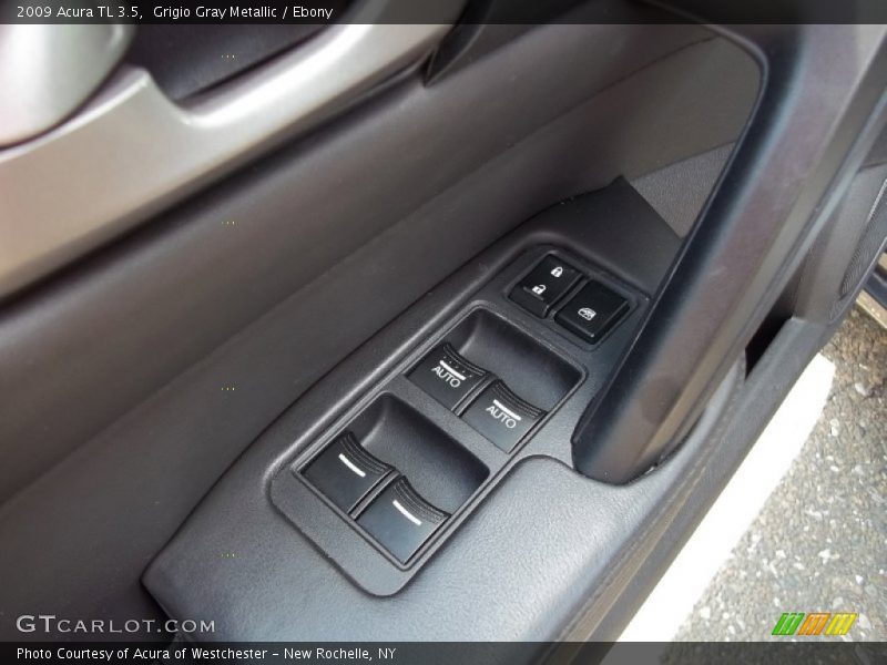 Grigio Gray Metallic / Ebony 2009 Acura TL 3.5