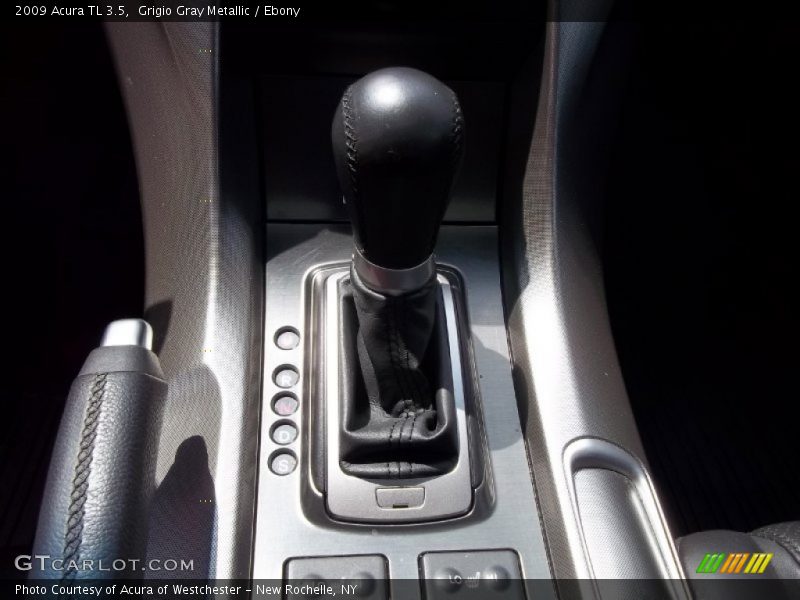 Grigio Gray Metallic / Ebony 2009 Acura TL 3.5