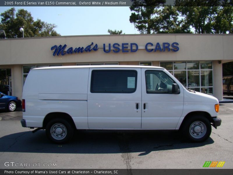 Oxford White / Medium Flint 2005 Ford E Series Van E150 Commercial