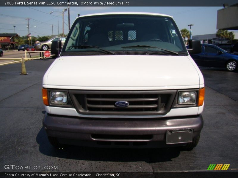 Oxford White / Medium Flint 2005 Ford E Series Van E150 Commercial