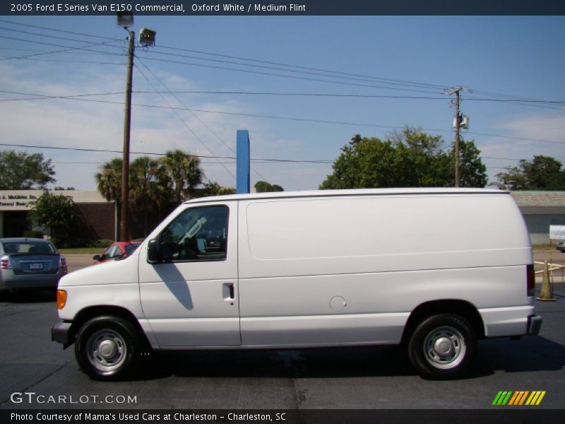Oxford White / Medium Flint 2005 Ford E Series Van E150 Commercial