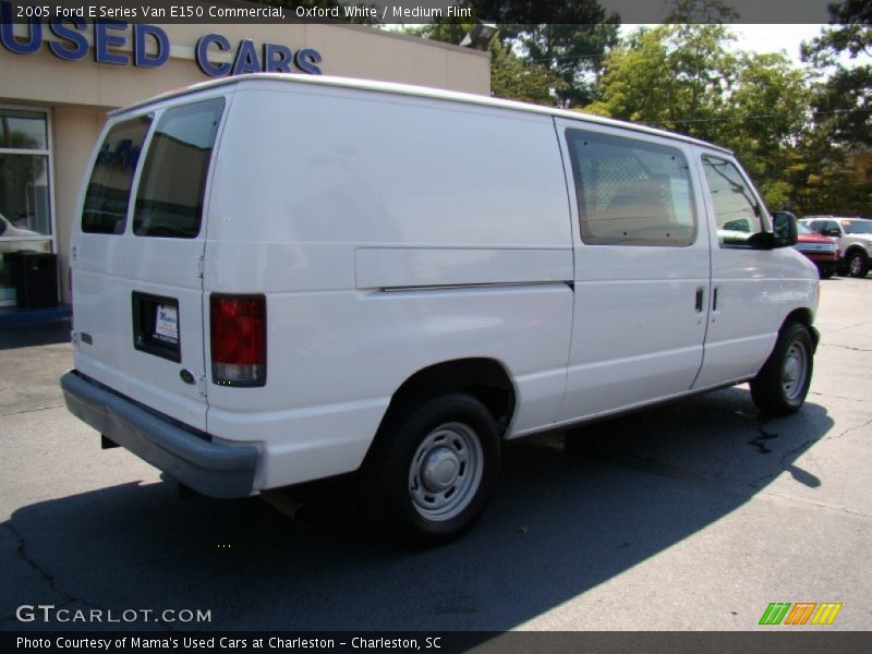 Oxford White / Medium Flint 2005 Ford E Series Van E150 Commercial