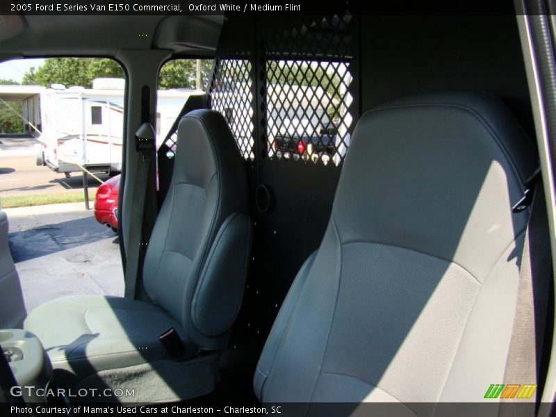 Oxford White / Medium Flint 2005 Ford E Series Van E150 Commercial