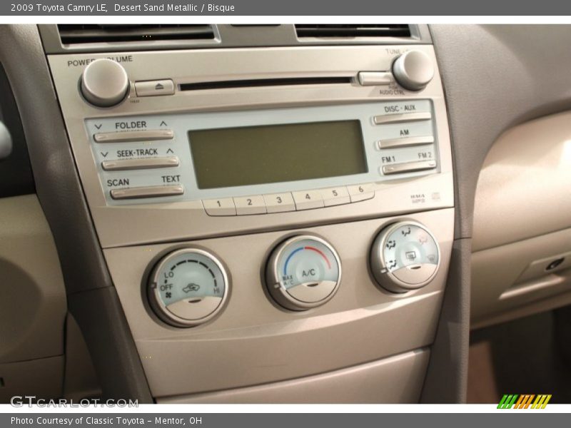 Desert Sand Metallic / Bisque 2009 Toyota Camry LE