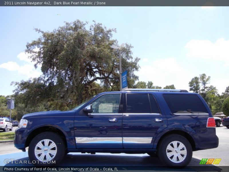 Dark Blue Pearl Metallic / Stone 2011 Lincoln Navigator 4x2