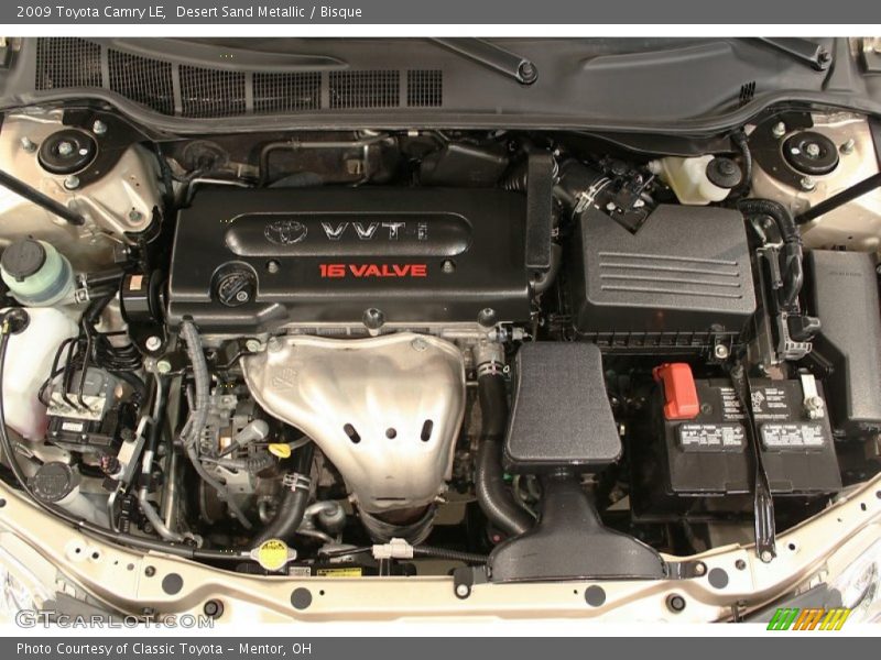 Desert Sand Metallic / Bisque 2009 Toyota Camry LE
