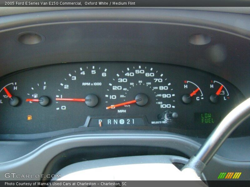 Oxford White / Medium Flint 2005 Ford E Series Van E150 Commercial