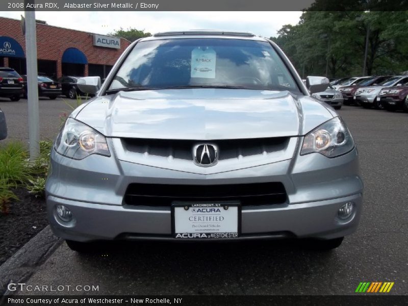 Alabaster Silver Metallic / Ebony 2008 Acura RDX